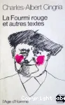 La Fourmi rouge et autres textes