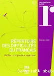 Répertoire des difficultés du français