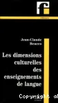 Les dimensions culturelles des enseignements de langue