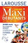 Dictionnaire Maxi-débutants