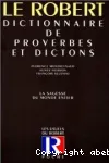 Dictionnaire de proverbes et dictons