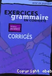 Exercices de grammaire en contexte: Niveau avancé